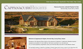 New Homes and Property Web Design for luxury property Ireland